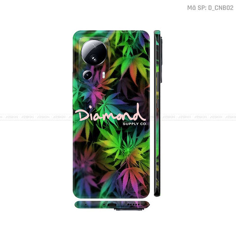 Dán Skin Xiaomi 13 Series Hình Canabis | D_CNB02