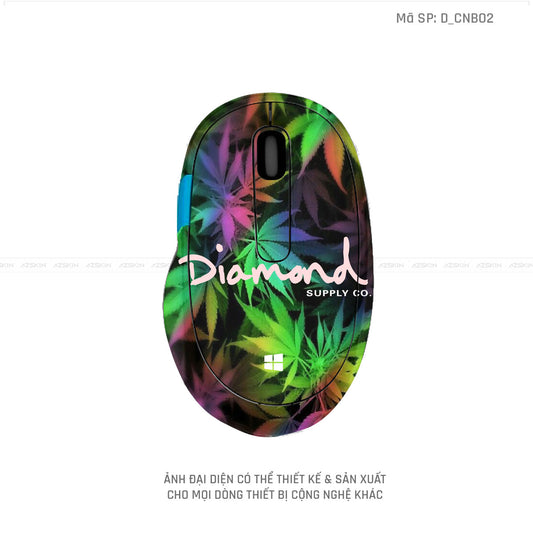 Skin Dán Chuột Microsoft Hình Canabis | D_CNB02