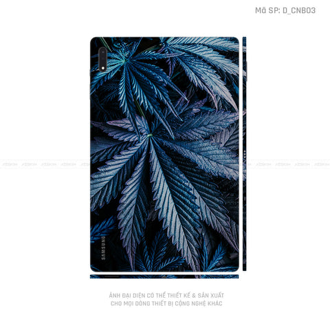 Dán Skin Galaxy Tab S7 Series Hình Canabis | D_CNB03
