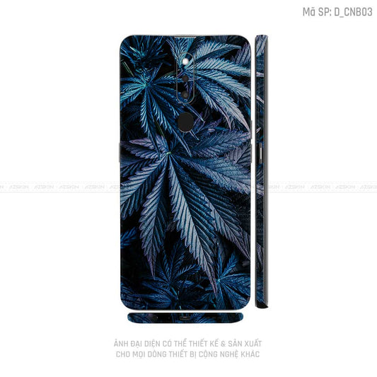 Miếng Dán Skin Điện Thoại OPPO F Series Hình Canabis | D_CNB03
