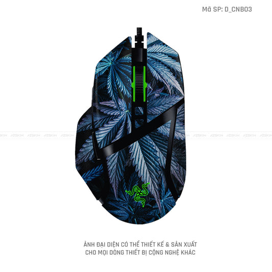 Skin Dán Chuột Razer Hình Canabis | D_CNB03