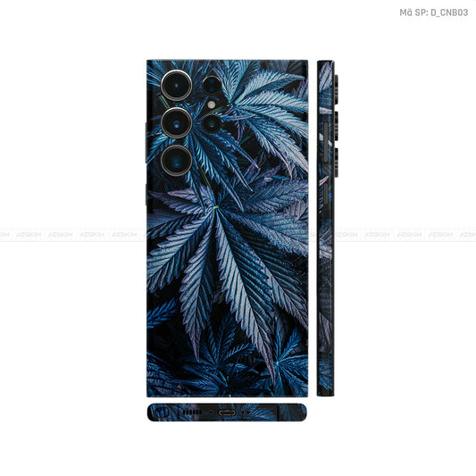 Dán Skin Samsung Galaxy S25 Series Chủ Đề Canabis | D_CNB03