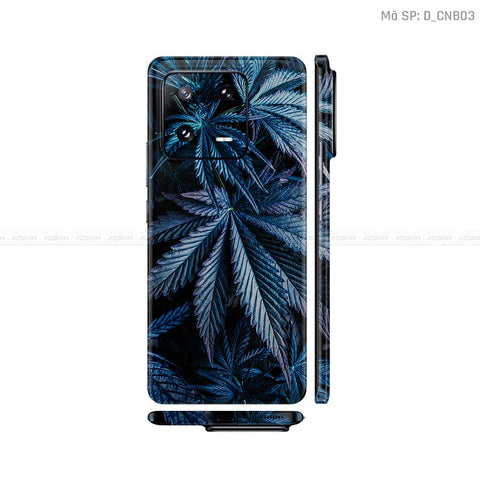 Dán Skin Xiaomi 13 Series Hình Canabis | D_CNB03