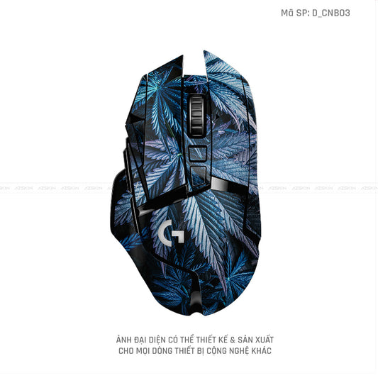 Skin Dán Chuột Logitech Hình Canabis | D_CNB03