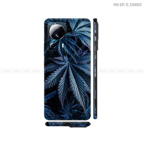 Dán Skin Xiaomi 13 Series Hình Canabis | D_CNB03