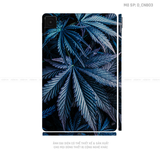 Dán Skin Máy Tính Bảng Xiaomi Mipad Hình Canabis | D_CNB03