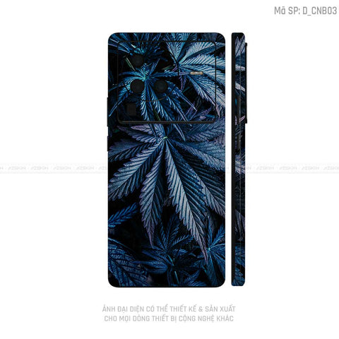Dán Skin Vivo X Series Hình Canabis | D_CNB03