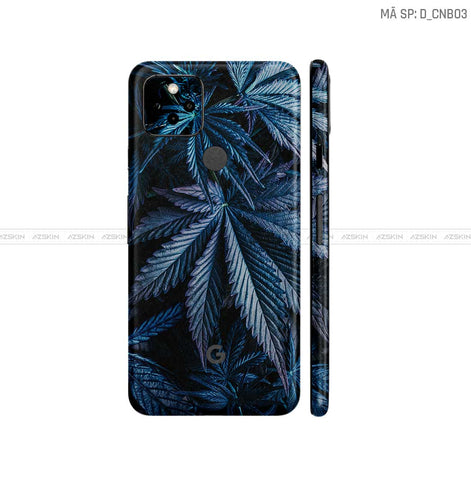 Dán Skin Google Pixel 5 Hình Canabis | D_CNB03