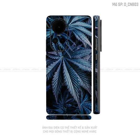 Dán Skin Điện Thoại OPPO Reno Series Hình Canabis | D_CNB03