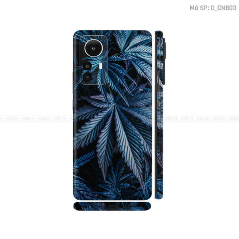 Dán Skin Xiaomi 12 Series Hình Canabis | D_CNB03