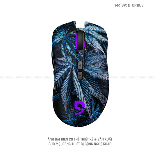 Skin Dán Chuột Fuhlen Hình Canabis | D_CNB03