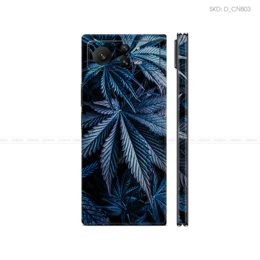 Dán Skin Điện Thoại Xiaomi Mix Fold Series Hình Canabis | D_CNB03