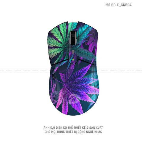 Skin Dán Chuột Dareu Hình Canabis | D_CNB04