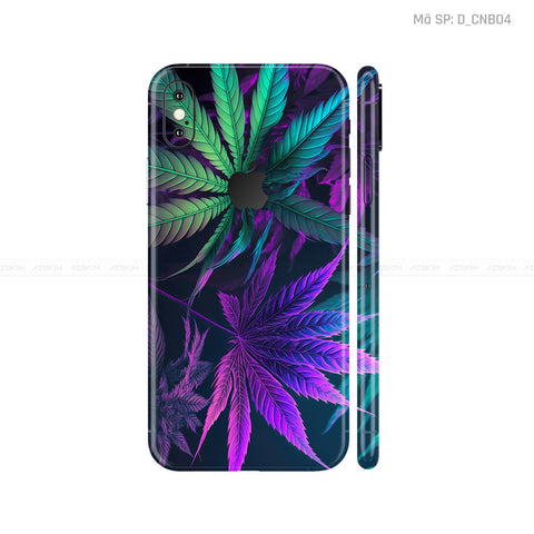 Dán Skin IPhone X Series Hình Canabis | D_CNB04