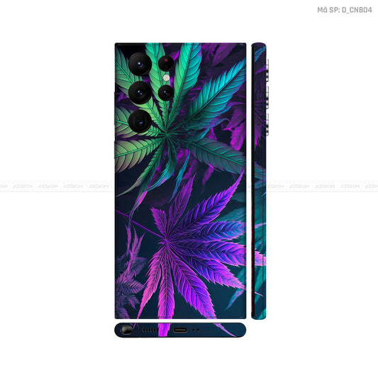Dán Skin Galaxy S22 Series Hình Canabis | D_CNB04