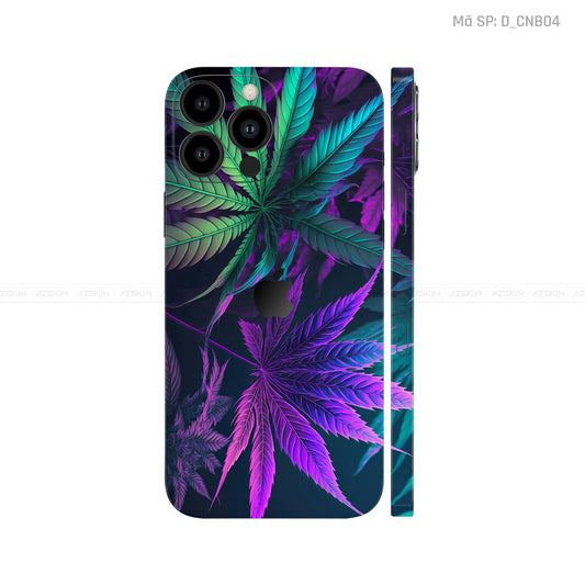Dán Skin IPhone 12 Series Hình Canabis | D_CNB04