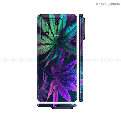 Dán Skin Xiaomi 13 Series Hình Canabis | D_CNB04