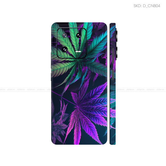 Dán Skin Điện Thoại Xiaomi 14 Series Hình Canabis | D_CNB04