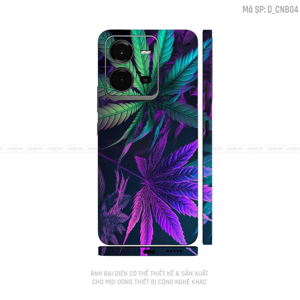 Dán Skin Vivo V Series Hình Canabis | D_CNB04