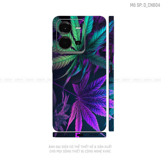 Dán Skin Vivo V Series Hình Canabis | D_CNB04