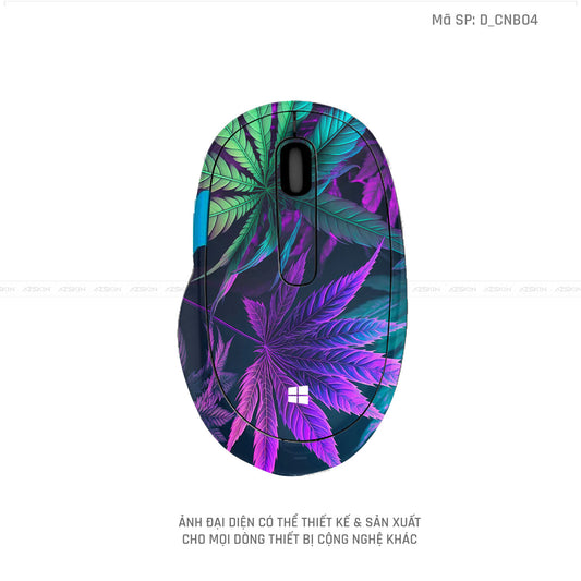 Skin Dán Chuột Microsoft Hình Canabis | D_CNB04