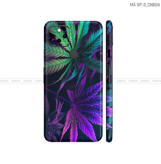 Dán Skin Google Pixel 5 Hình Canabis | D_CNB04