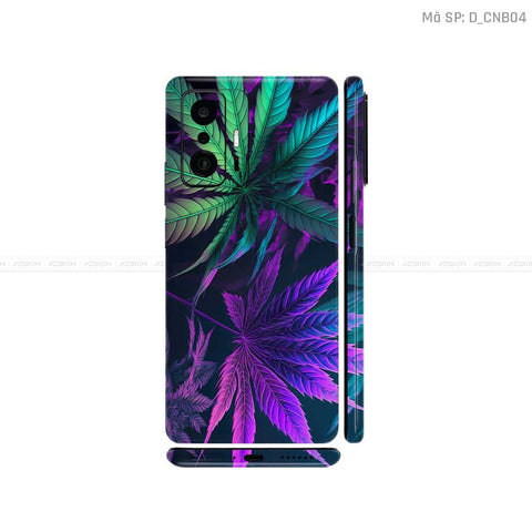 Dán Skin Xiaomi 11 Series Hình Canabis | D_CNB04