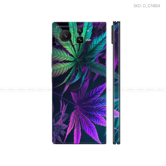Dán Skin Điện Thoại Xiaomi Mix Fold Series Hình Canabis | D_CNB04