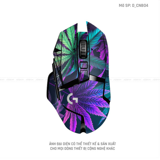 Skin Dán Chuột Logitech Hình Canabis | D_CNB04