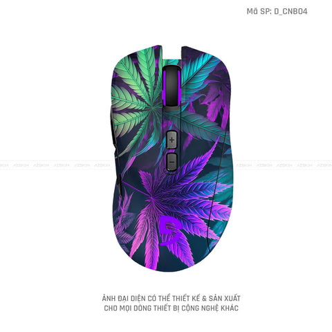 Skin Dán Chuột Fuhlen Hình Canabis | D_CNB04