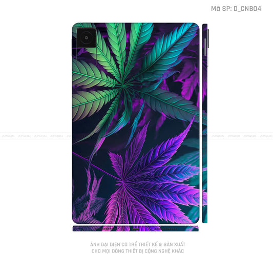 Dán Skin Máy Tính Bảng Xiaomi Mipad Hình Canabis | D_CNB04