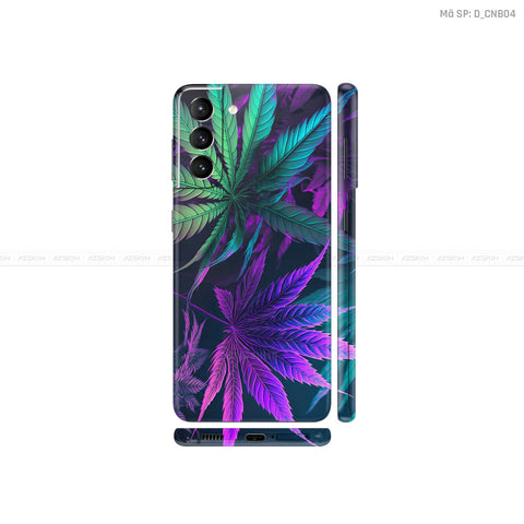 Dán Skin Galaxy S21 Series Hình Canabis | D_CNB04