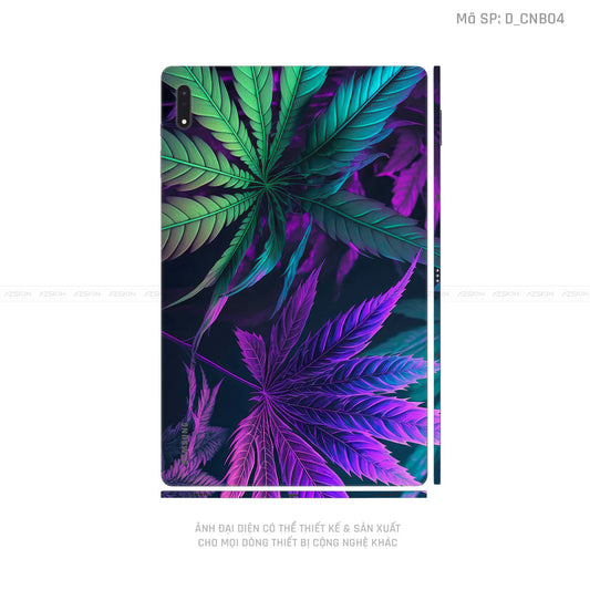 Dán Skin Galaxy Tab S8 Series Hình Canabis | D_CNB04