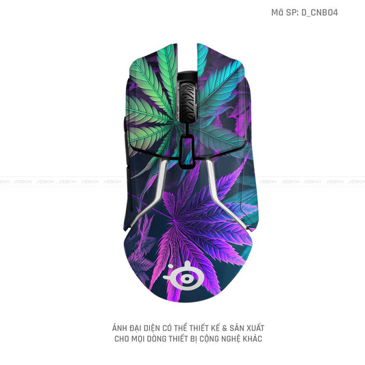 Skin Dán Chuột Steelseries Hình Canabis | D_CNB04