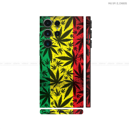 Dán Skin Samsung Galaxy S25 Series Chủ Đề Canabis | D_CNB05