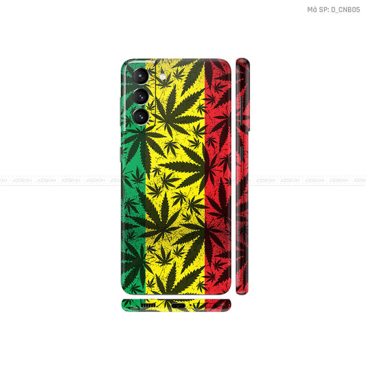 Dán Skin Galaxy S21 Series Hình Canabis | D_CNB06