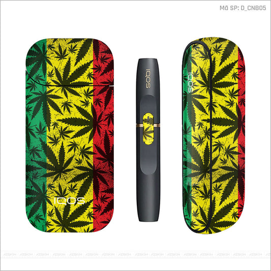 Dán Skin IQOS Hình Canabis | D_CNB05