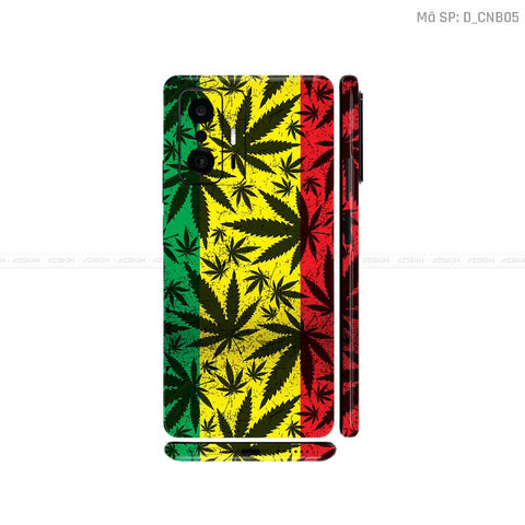 Dán Skin Xiaomi 11 Series Hình Canabis | D_CNB05