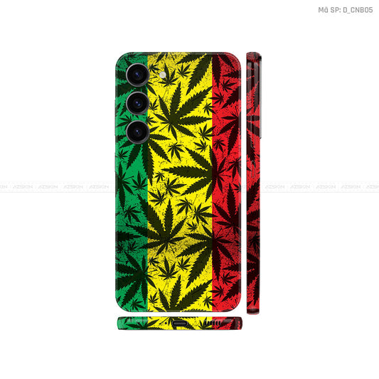 Dán Skin Galaxy S23 Series Hình Canabis  | D_CNB05