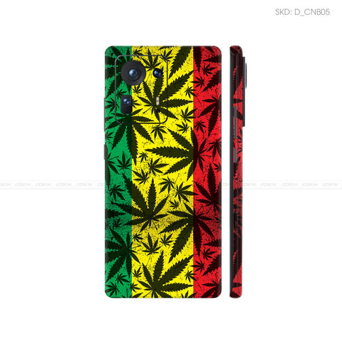 Dán Skin Điện Thoại Xiaomi Mi Mix Series Hình Canabis | D_CNB05