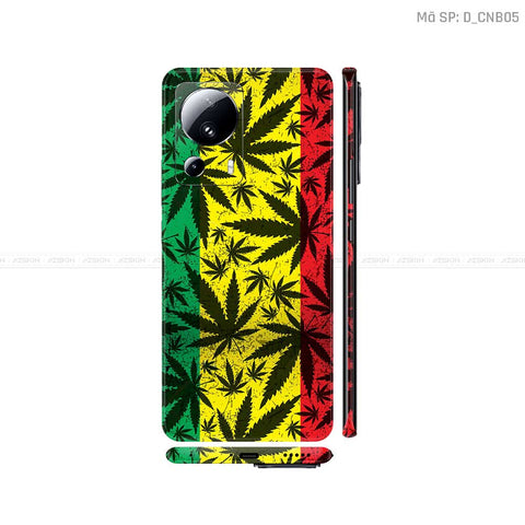 Dán Skin Xiaomi 13 Series Hình Canabis | D_CNB05