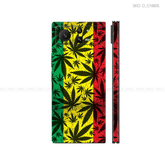 Dán Skin Điện Thoại Xiaomi Mix Fold Series Hình Canabis | D_CNB05