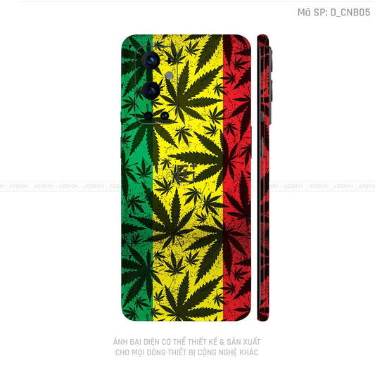 Dán Skin Oneplus 8/9 Series Hình Canabis | D_CNB05