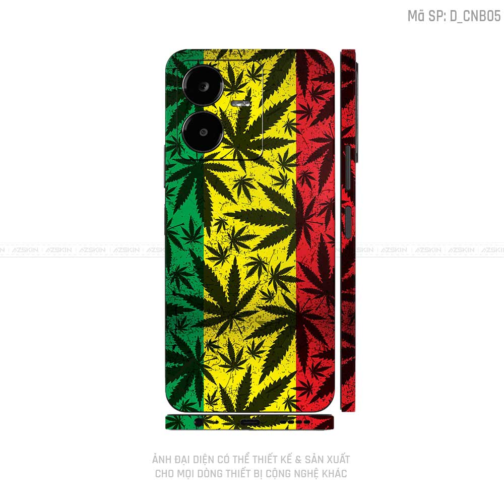 Dán Skin Vivo Y Series Hình Canabis | D_CNB05