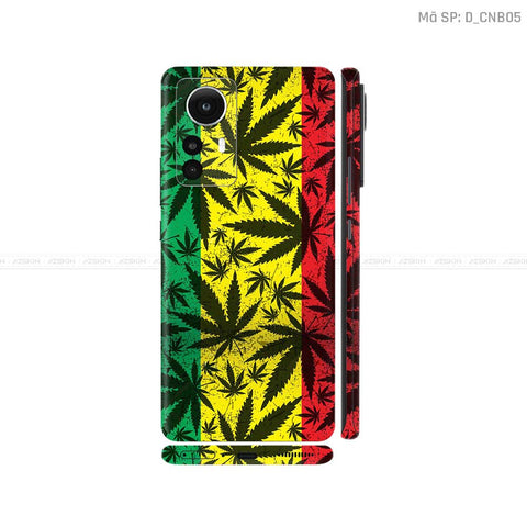 Dán Skin Xiaomi 12 Series Hình Canabis | D_CNB05