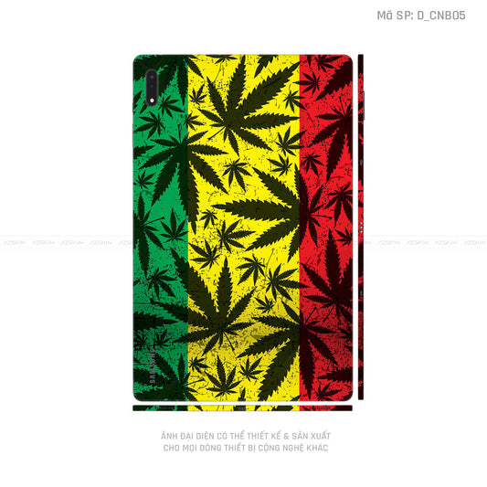Dán Skin Galaxy Tab S8 Series Hình Canabis | D_CNB05
