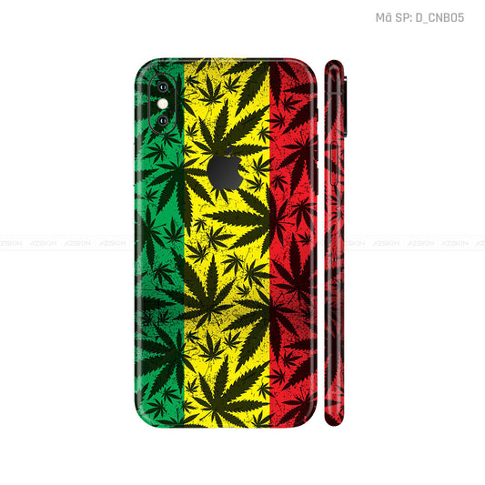 Dán Skin IPhone X Series Hình Canabis | D_CNB05