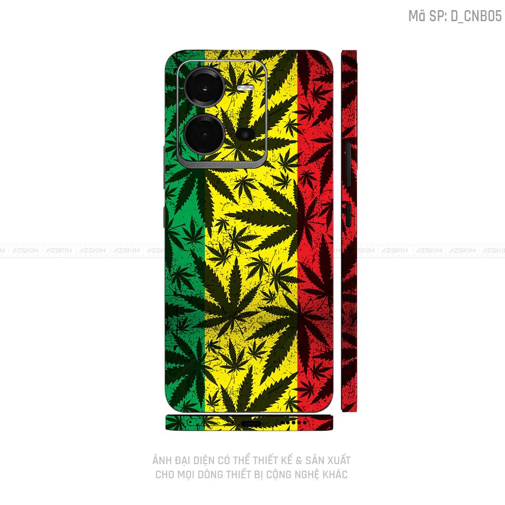 Dán Skin Vivo V Series Hình Canabis | D_CNB05