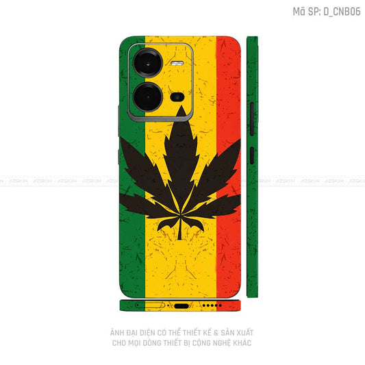 Dán Skin Vivo V Series Hình Canabis | D_CNB06