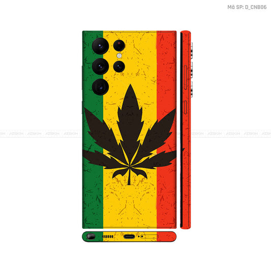 Dán Skin Galaxy S22 Series Hình Canabis | D_CNB06